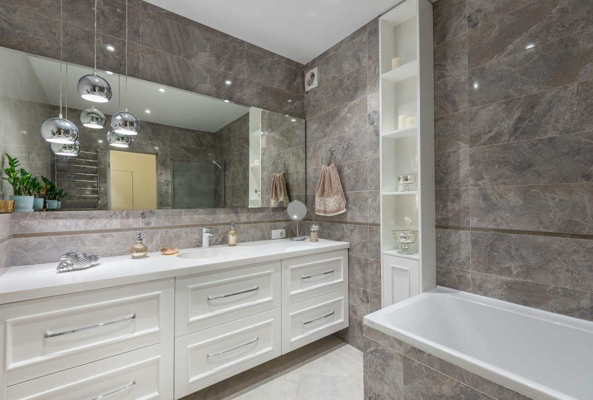 bathroom cabinet refinishing Edmonton